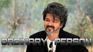 LEO - Ordinary Person Song | Thalapathy | Anirudh