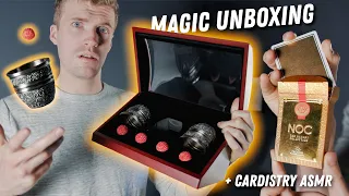 UNBOXING an INCREDIBLE Magic Box & NEW Decks!! + Cardistry ASMR