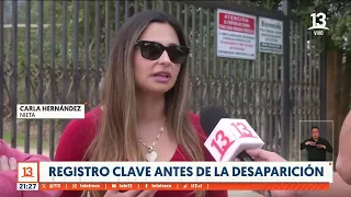 Registro clave antes de la desaparición de adulta mayor en Limache