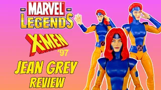 MARVEL LEGENDS X-MEN ‘97 JEAN GREY Action Figure Review