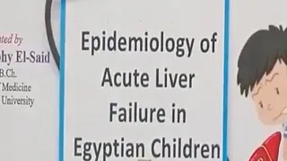 Epidemiology of Acute Liver failure in Egyptian children Dr Nehad Sobhi