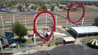 Drop of Fear on-ride HD POV Wonderland Amusement Park