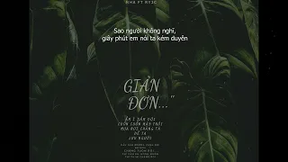 Giản Đơn  | NHA ft. RY2C  | VIDEO LYRIC  | Chill Viet Nam ~~