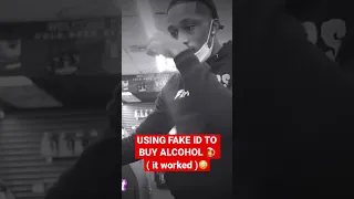 USING FAKE ID TO BUY ALCOHOL 😳!!