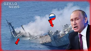 SINKING: Russian ship sunk! The Russian Black Sea Fleet is on the verge of extinction!