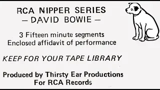 ZIGGY STARDUST Rare Live version - David Bowie interview Pre-FM 2-track reel to reel tape