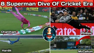 Top 8 Greatest Fielding And Diving Efforts In Cricket || Best Catches In Cricket