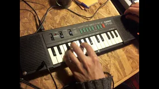 Circuit bent casio pt-22