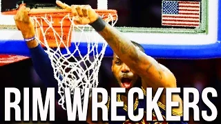 10 NBA Players Who Wreck the Basket - Ripped the Rim or Shattered the Backboard