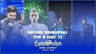 Eurovision 2019🇮🇱: My Top 9 // Day 7 // Second Rehearsal