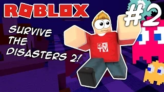 PAC-MAN!! Roblox Survive the Disasters 2 (#2)