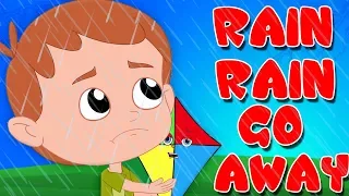 дождь дождь уходи | песня дождя для детей | дождливые песни | Rain Rain Go Away | Song For Kids