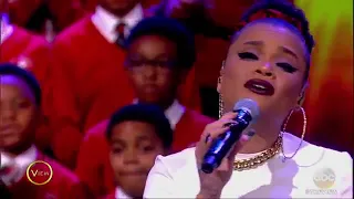 Common, Andra Day Perform 'Stand Up For Something,' 'Rise Up' With Cardinal Shehan School Choir