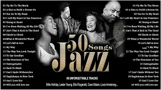 Best Jazz Songs 2024 🎷 Louis Armstrong, Frank Sinatra, Norah John, Diana Krall, Ella Fitzgerald