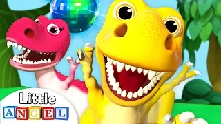 Comptinette des Dinosaures - La Danse du Tyrannosaure - Comptine è Gestes pour les bébés