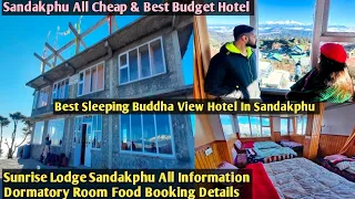 Hotel Sunrise Sandakphu/Room Fooding lodging Price Details/Sandakphu All Hotels Information