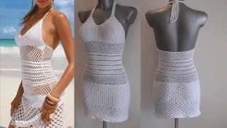 How to crochet summer dress by marifu6a