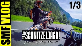 POLICE, ANGRY GUY AND WHEELIES! SCHNITZELJAGD [1/3]