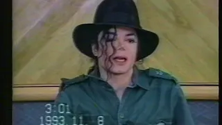 Michael Jackson - Mexico Deposition Super Channel 1993