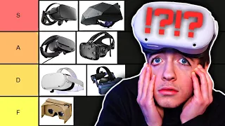 Ranking the MOST Popular VR Headsets EVER...