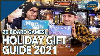 Holiday Gaming Gift Guide 2021 | 20 Board Games We Recommend as Gifts this Holiday Season!