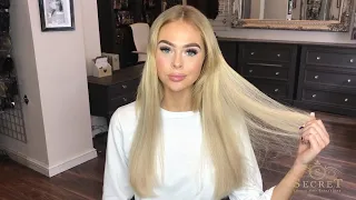 How To Apply Secret Halo Hair Extensions
