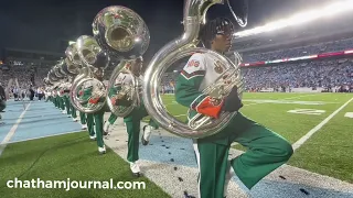 Florida A&M marching band performs before UNC football game - 8.27.22