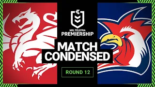 NRL 2023 | St George Illawarra Dragons v Sydney Roosters | Condensed Match, Round 12