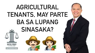 AGRICULTURAL TENANTS,  MAY OWNERSHIP RIGHTS BA SA LUPA?