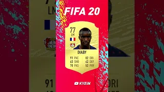 Moussa Diaby - FIFA Evolution (FIFA 19 - FIFA 22)