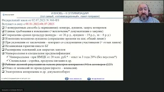 23.12.21 Обзор оптимизационного пакета поправок в 44 ФЗ  Подведение итогов года, обзор изменений