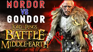 BFME1 PvP Gameplay | Mordor VS Gondor | Patch 1.06