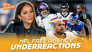 Kay Adams Reacts to Commanders' Moves, Packers Loading Up & More NFL Free Agency Underreactions