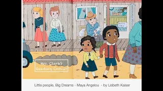 Maya Angelou   Little People, BIG DREAMS