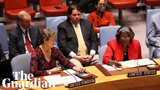 US and allies condemn Russia for wasting UN security council time on bioweapons claims