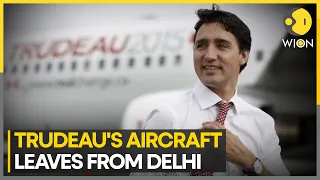 Canada PM Justin Trudeau leaves India after plane's technical glitch resolved | WION