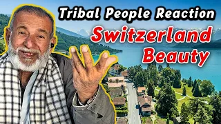 Tribal People React To Switzerland Beauty | Villagers React To Switzerland Real 8K HDR
