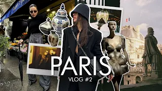 #2 PARIS VINTAGE VLOG | Неделя моды в феврале, винтажные рынки, Ирис ван Херпен, рестораны, аутфиты