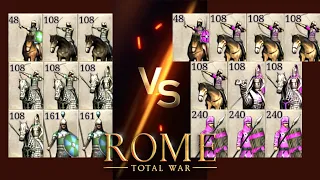 Small Armenian Army vs Small Parthian Army in OG Rome: Total War