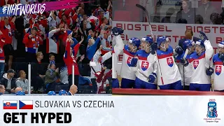 Get Hyped! Slovakia vs Czechia | 2023 #IIHFWorlds