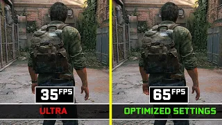 The Last of Us Part 1 (PC) | RTX 3060 Ti | Optimized Settings Guide | Best Settings for 60 FPS