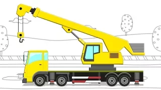 Crane | Formation and Uses | Construction Vehicle | Heavy Vehicle for Kids