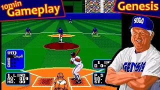 Tommy Lasorda Baseball ... (Sega Genesis) Gameplay