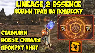 Новый трай на подвеску в Lineage 2 Essence.