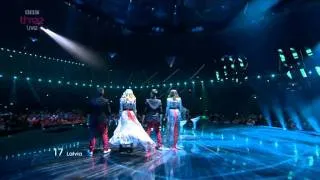 Latvia: "Angel in Disguise", Musiqq - Eurovision Song Contest Semi Final 2011 - BBC Three