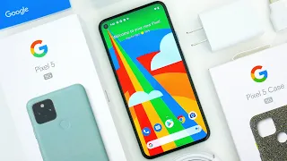 Google Pixel 5 Unboxing & First Impressions! (Sorta Sage Green)