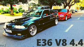 BMW e36 V8 4.4 МЫ ЭТО СДЕЛАЛИ БРААААТ. БМВ, которая смогла