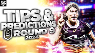 2024 NRL Tips & Predictions ROUND 9