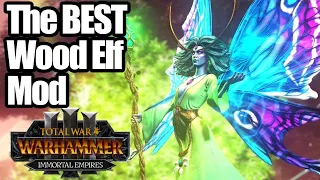 The BEST Wood Elf Mod On The Workshop  -  Immortal Empires - Total War Warhammer 3 - Mod Review