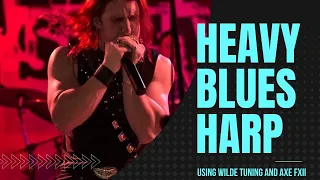 HEAVY BLUES HARP JAM (Wilde Tuned Harmonica and Axe FX II)